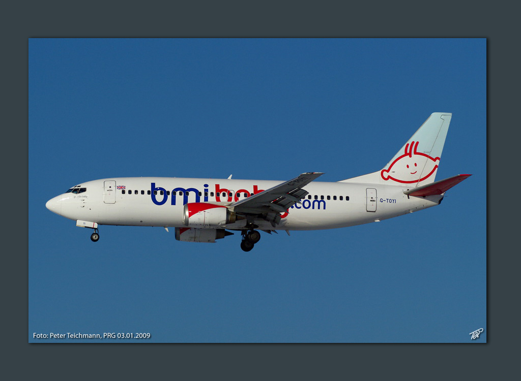 Boeing 737-3Q8, Bmibaby